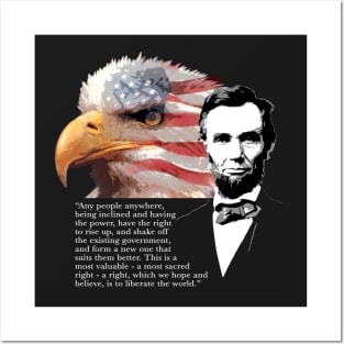 Abraham Lincoln Quote 2 Posters and Art